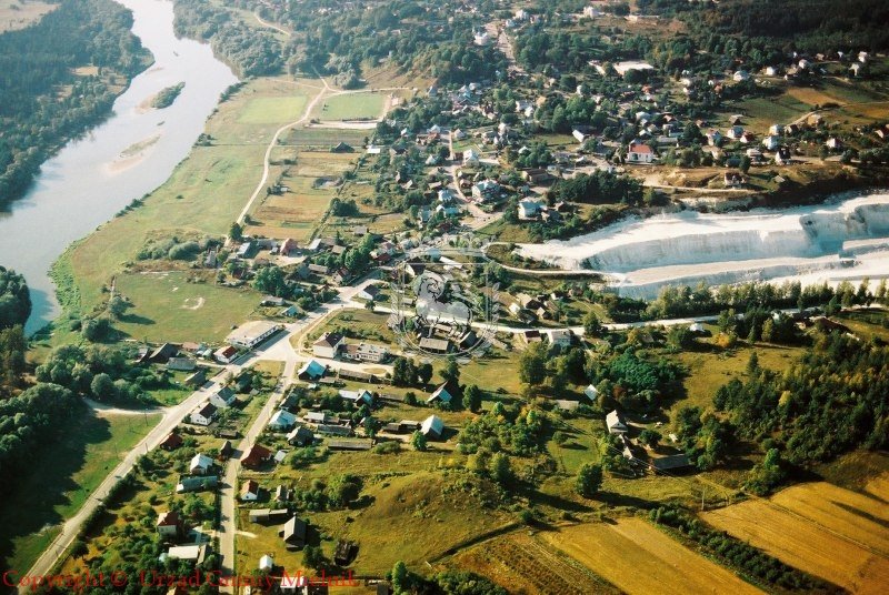 Odkrywkowa kopalnia kredy w Mielniku - Gmina Mielnik